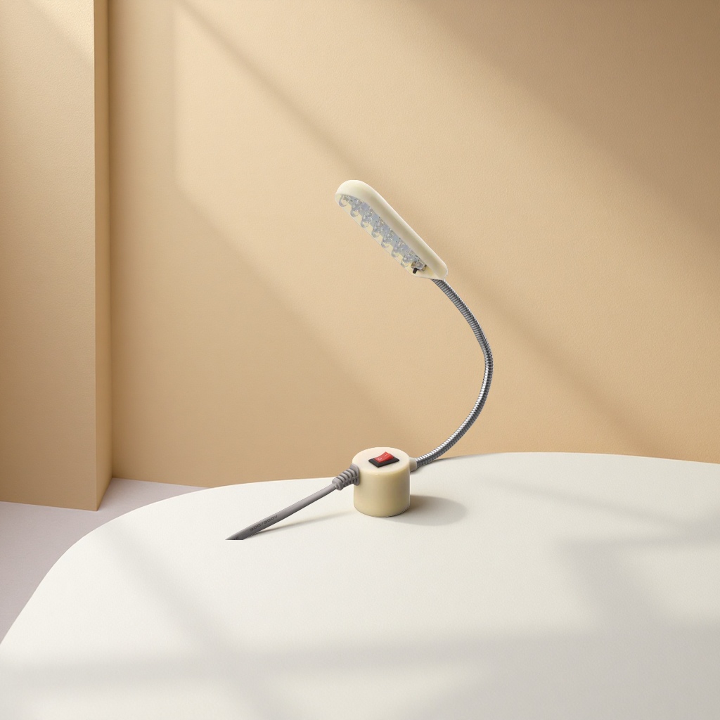 Qianghui dual-color LED desk lamp is a dimmable eye-protecting study and office desk lamp Specification image