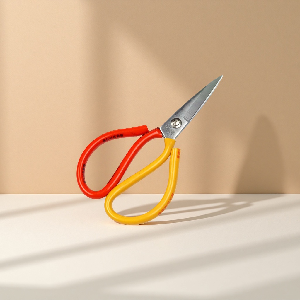 Thickened anti-slip handle tailor-specific scissors, 22cm professional grade fabric scissors details Picture