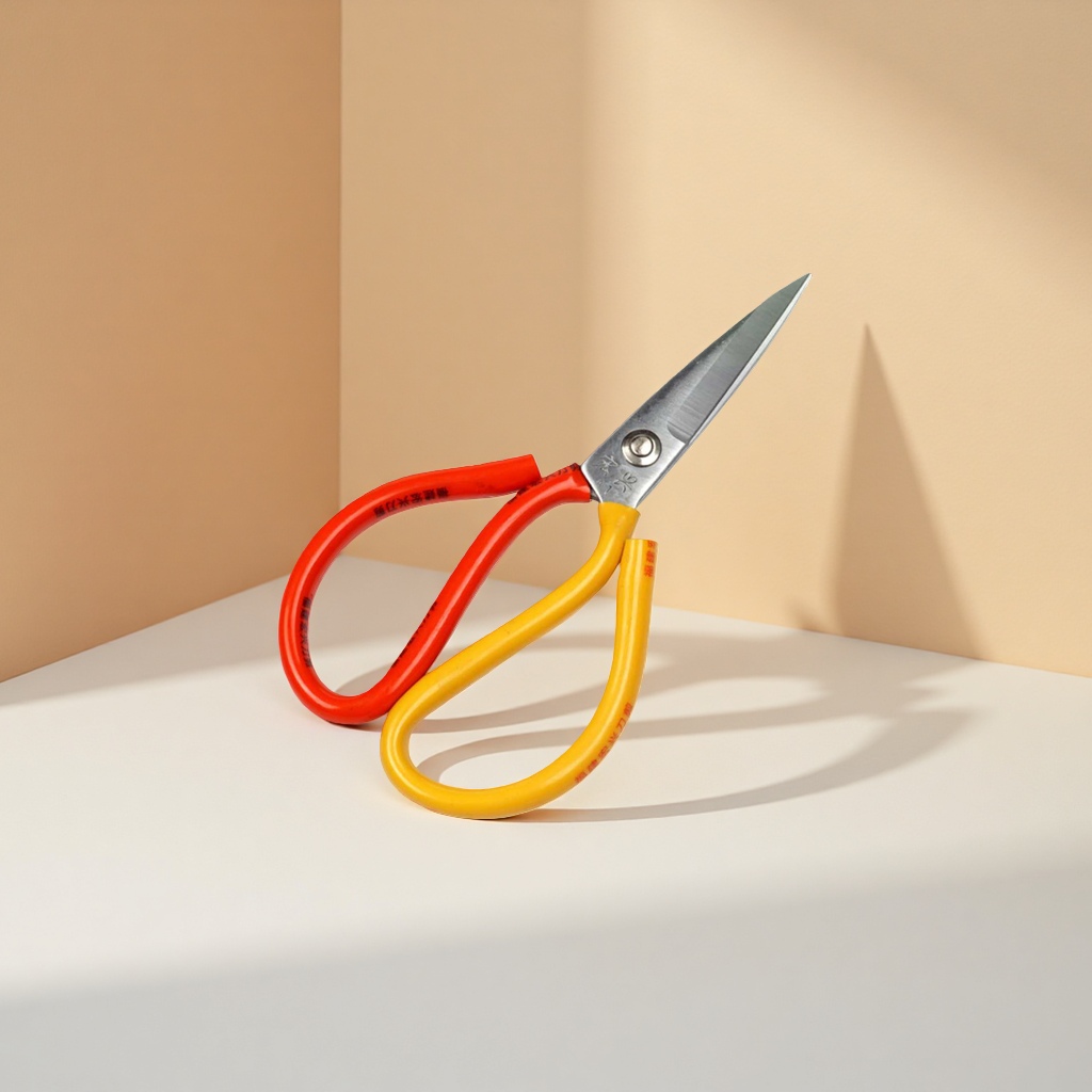 Thickened anti-slip handle tailor-specific scissors, 22cm professional grade fabric scissors