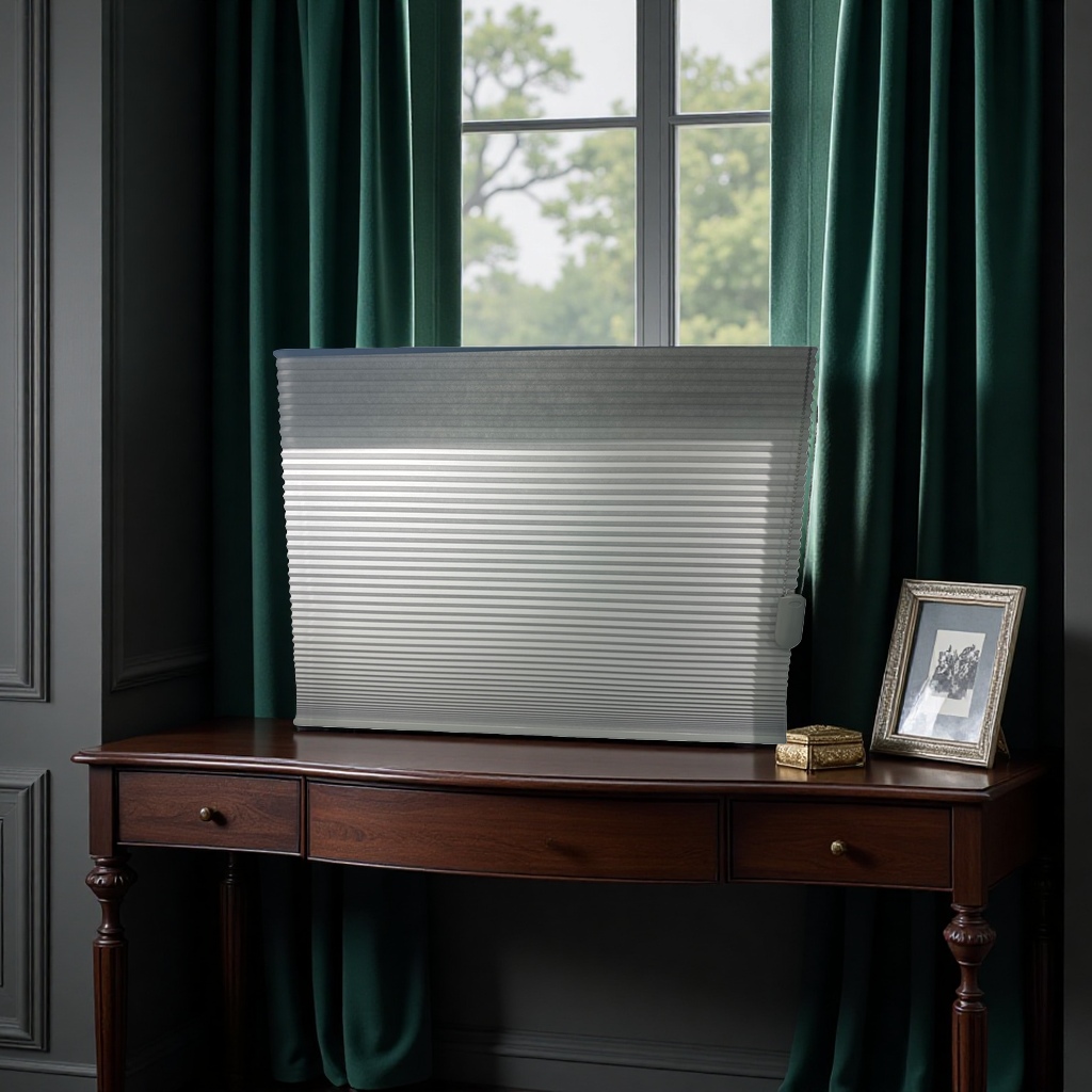White blinds, aluminum alloy blinds, adjustable light-blocking and ventilation household balcony window accessories details Picture