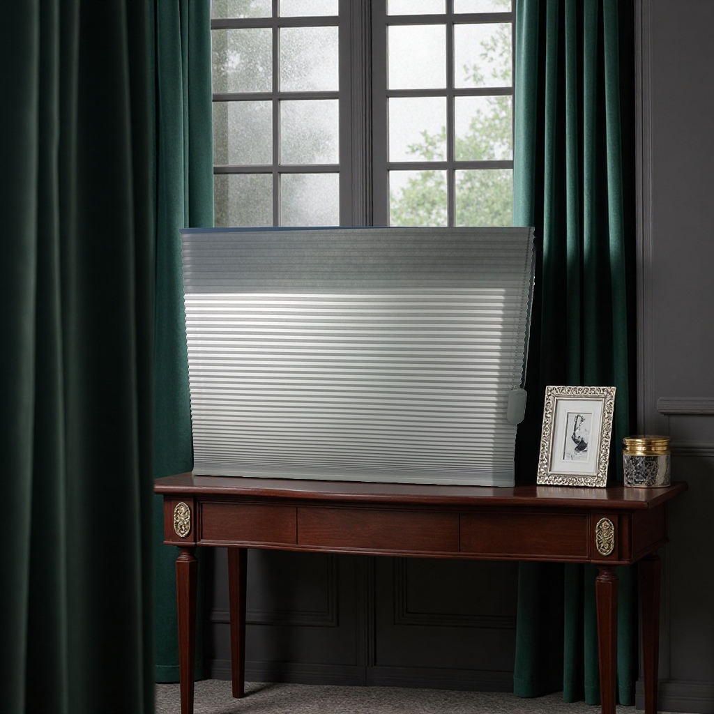White blinds, aluminum alloy blinds, adjustable light-blocking and ventilation household balcony window accessories Application Scenario