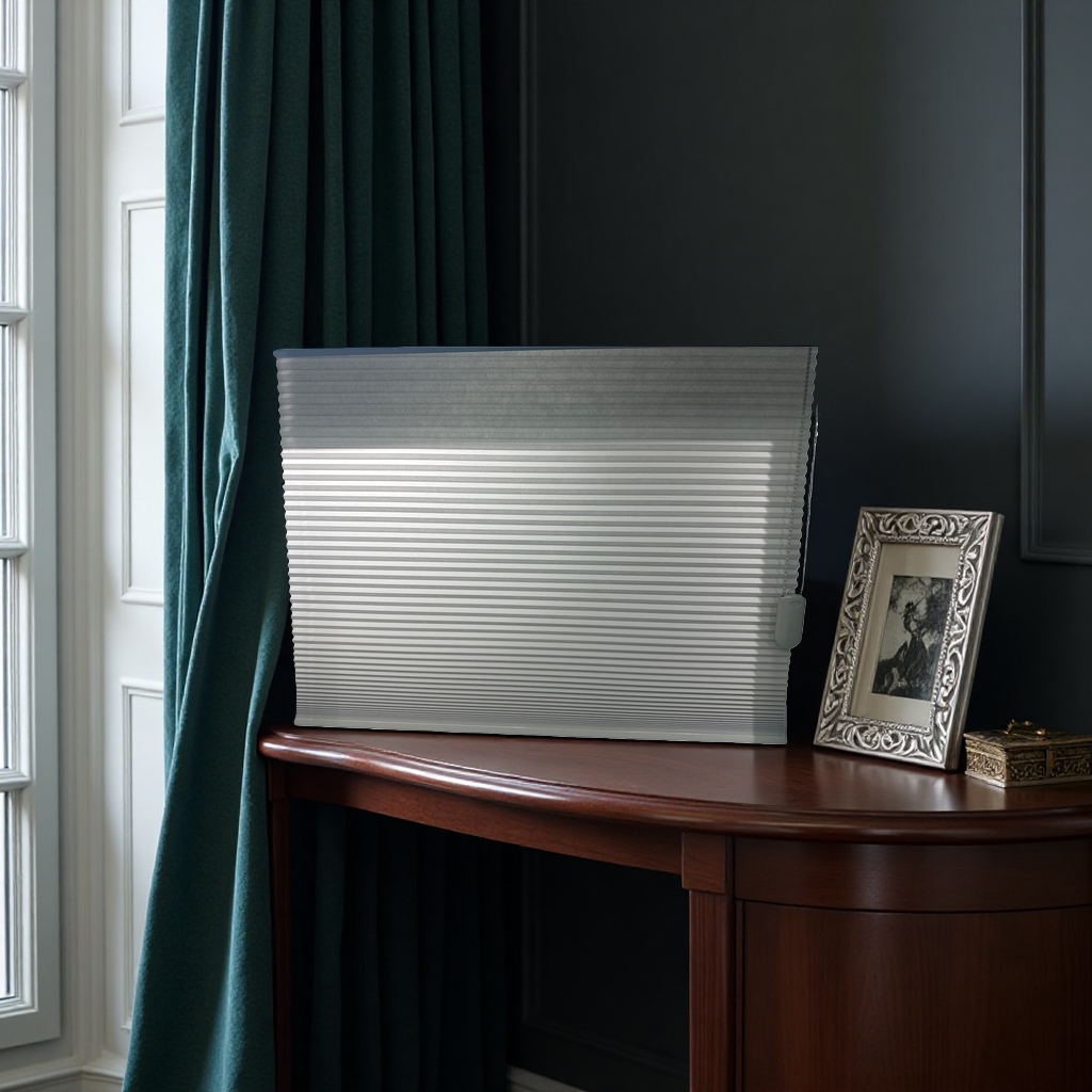 White blinds, aluminum alloy blinds, adjustable light-blocking and ventilation household balcony window accessories Specification image