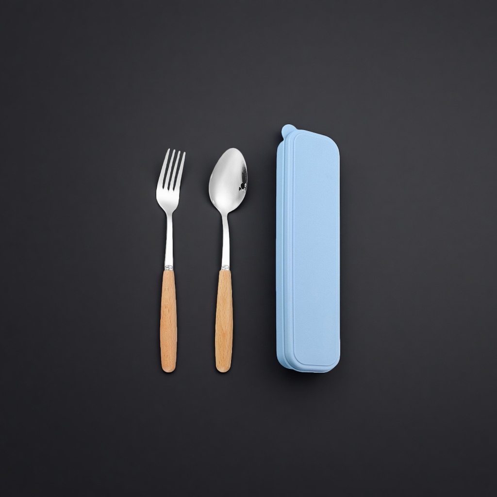 The multi-functional kitchen tableware storage box for forks and spoons can be stacked for dust-proof storage Application Scenario