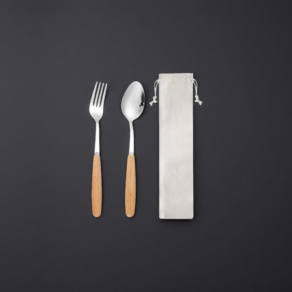 Tableware storage bag, fork and spoon portable organizing bag, multi-functional kitchen storage bag Application Scenario
