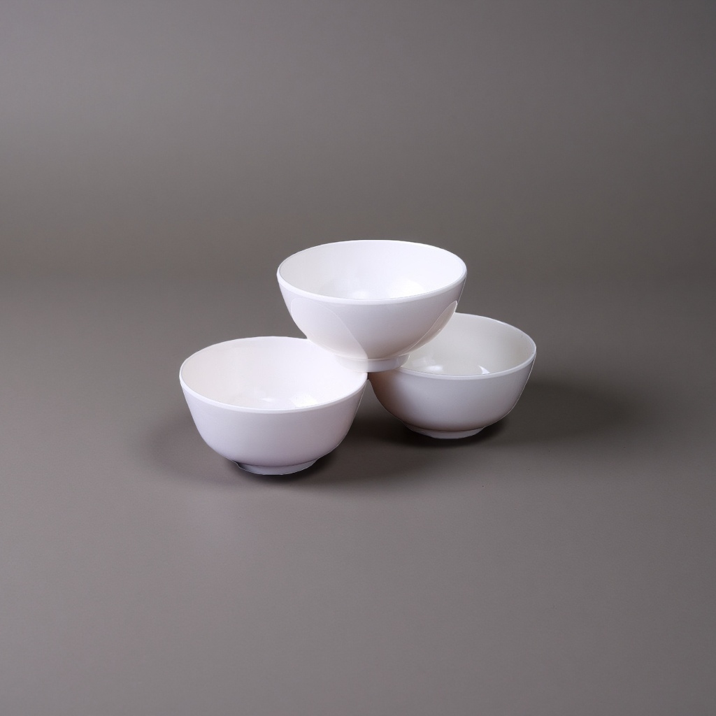白色陶瓷碗+碗产品图