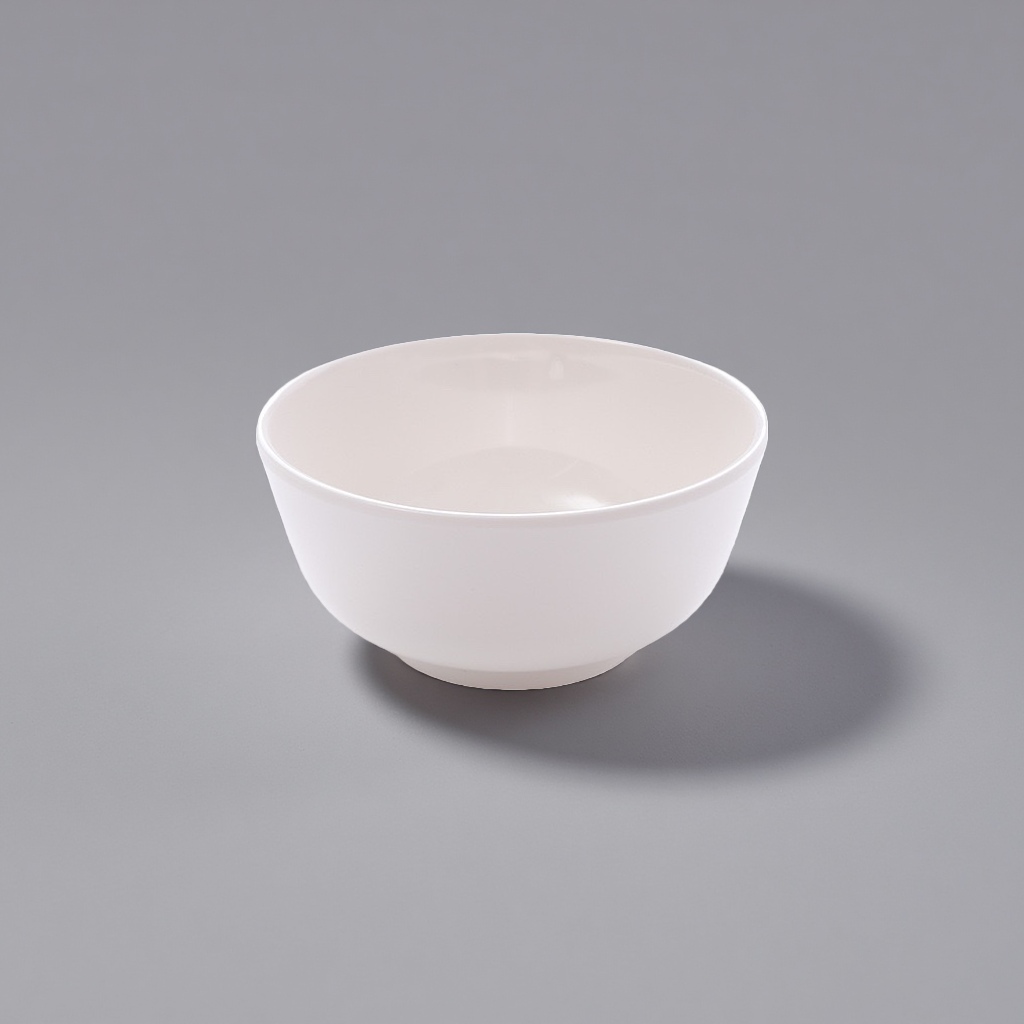 白色陶瓷碗+碗细节图