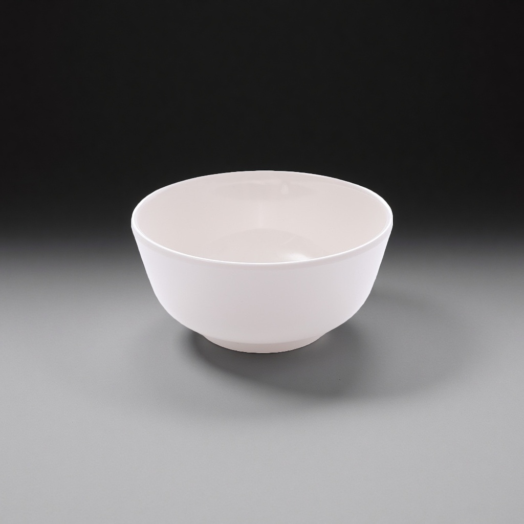 白色陶瓷碗 家用大号汤碗 饭碗 面碗 釉下彩餐具