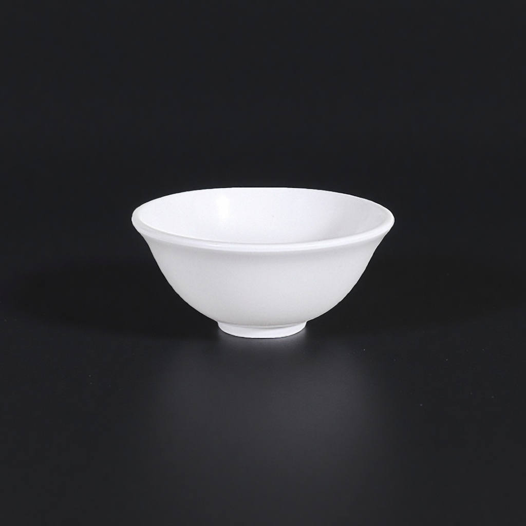 白色陶瓷小碗产品图