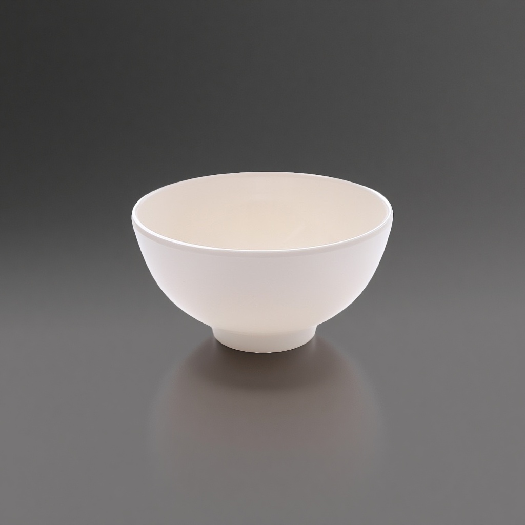 白色陶瓷碗产品图