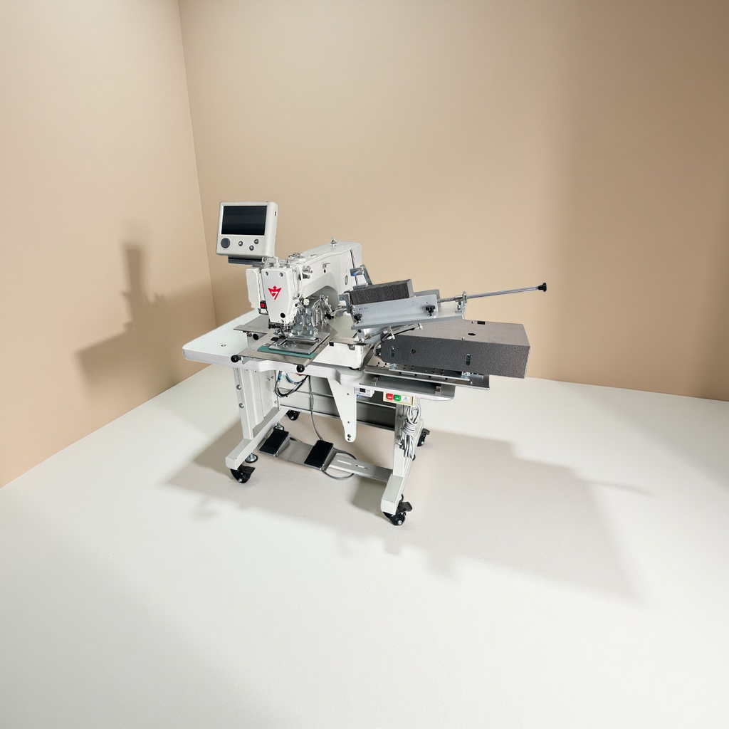 Leather label computerized pattern sewing machine, automatic embroidery, multi-functional, suitable for both household and industrial use details Picture