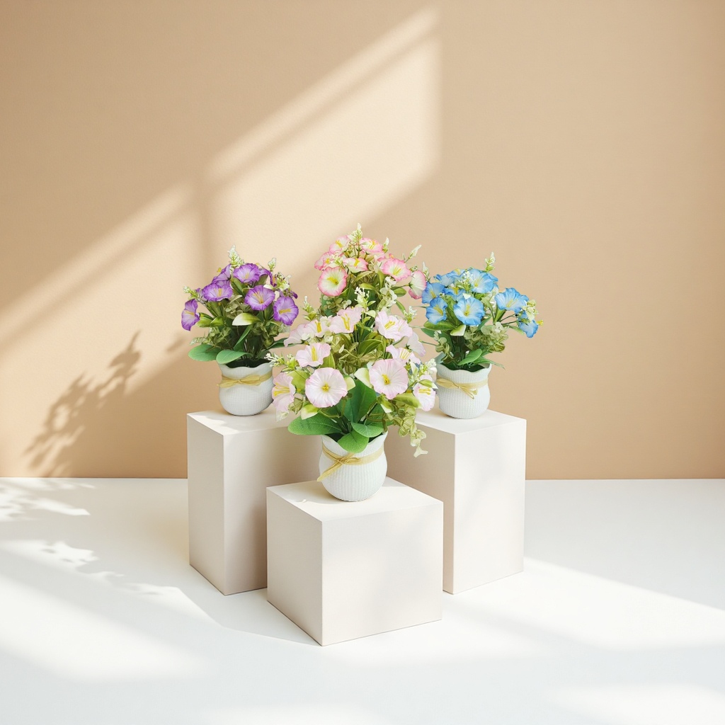 塑料花实物图