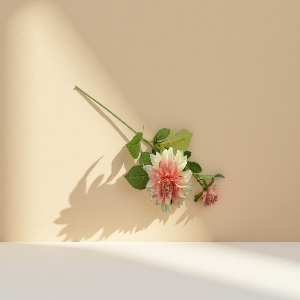假花仿真花玉兰花藤 清明花塑料装饰品 居家室内装饰艺术花朵产品图
