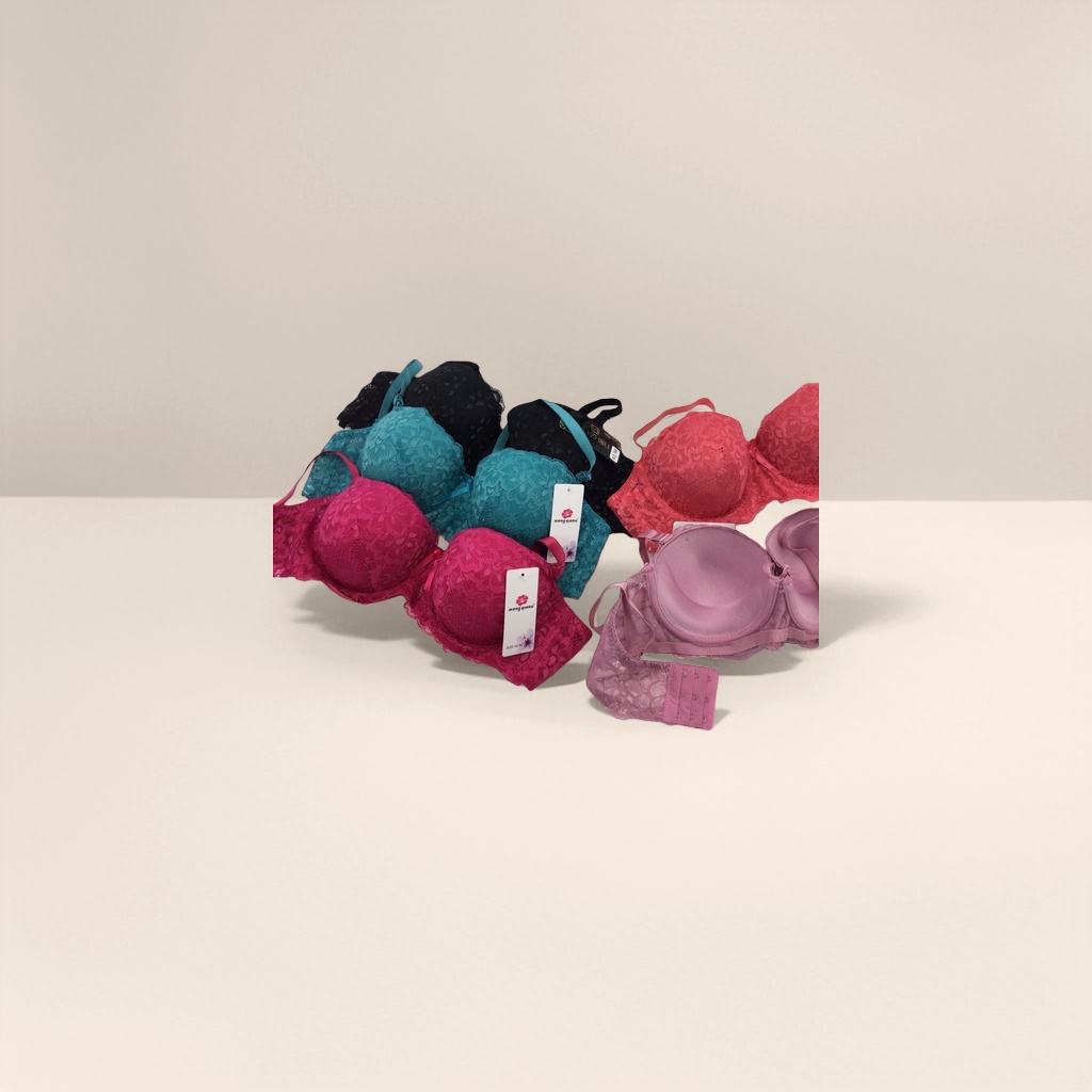 Multi-color lace bras are fashionable women's underwear that are comfortable, breathable and adjustable Application Scenario