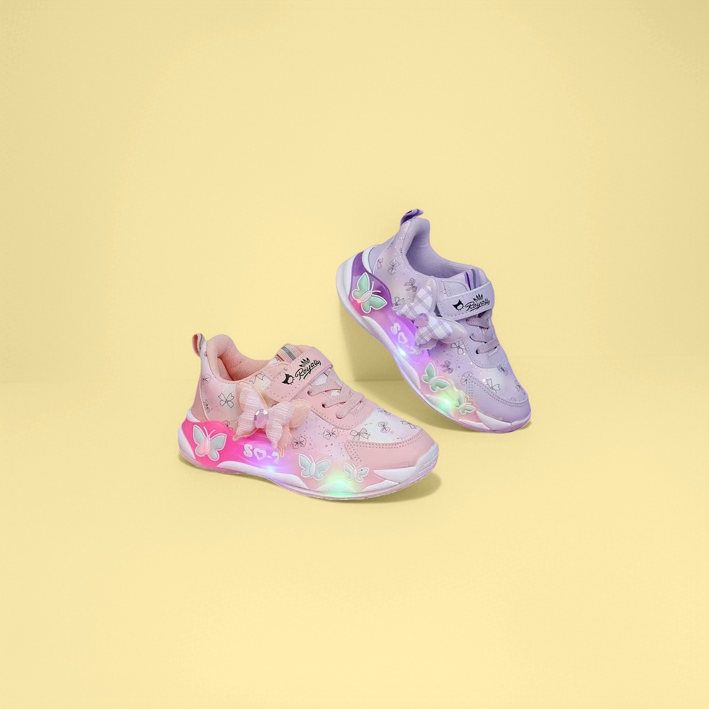Children's luminous sports shoes, boys' and girls' luminous running shoes, size 36-40 Application Scenario