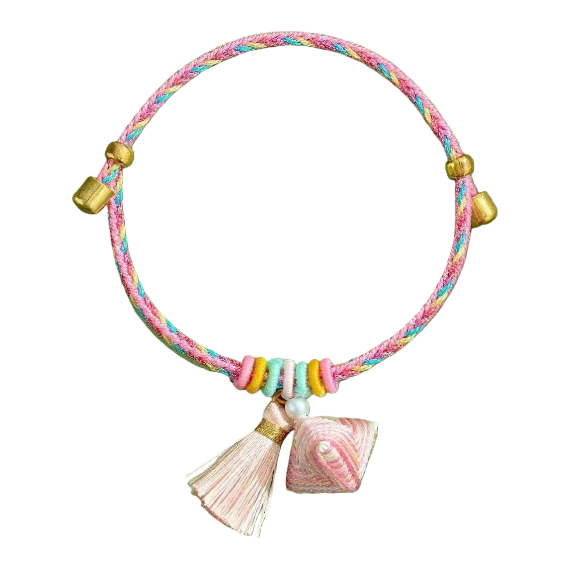 Colorful woven bracelets are fashionable and personalized. Hand-woven couple styles are available in multiple colors Item Picture