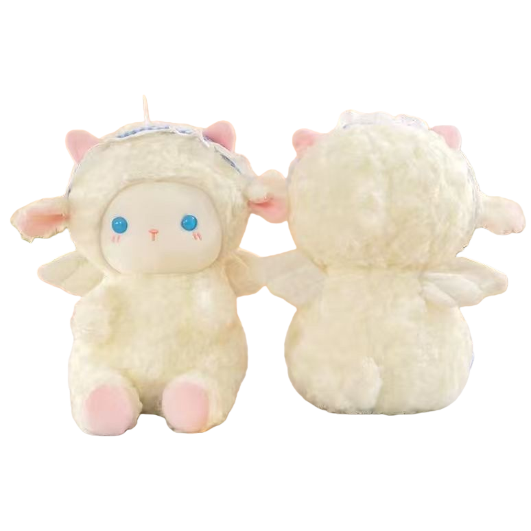 Plush toys, sheep-shaped dolls, cute and soft fabric throw pillows, children's gifts Item Picture