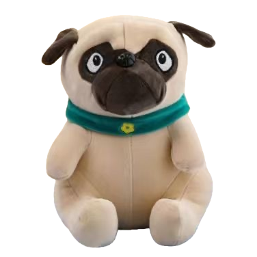 Plush toys, pugs, cute dog figurines, throw pillows, home decoration Item Picture