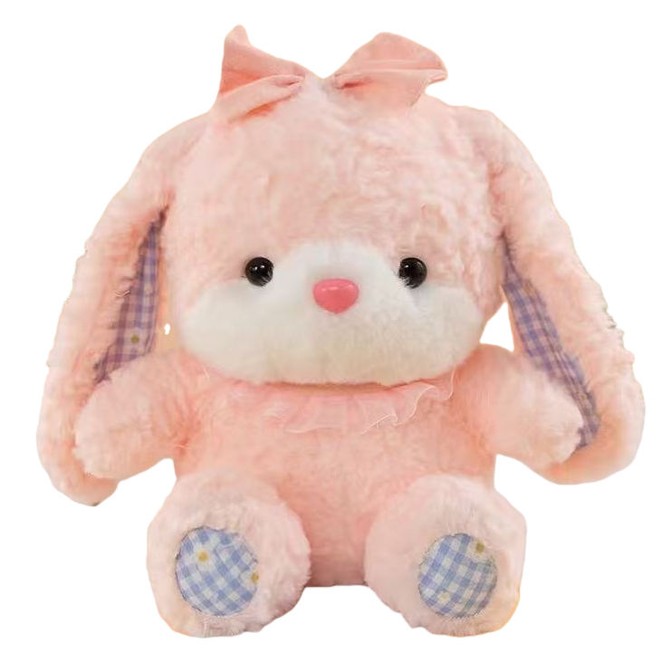 Pink plush rabbit doll cute pillow plush toy girl gift plush rabbit baby Item Picture