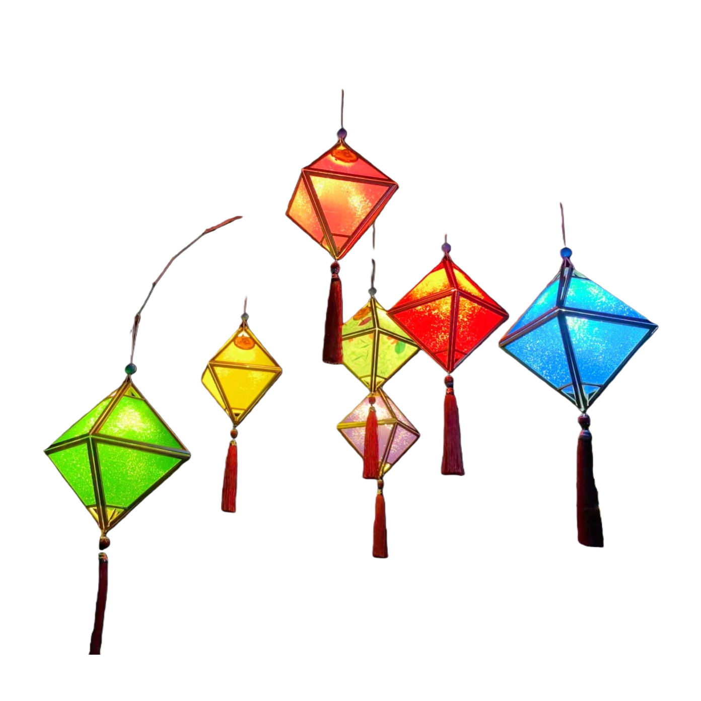 أضواء احتفالية داخلية وخارجية لحفل الفوانيس الملونة Item Picture