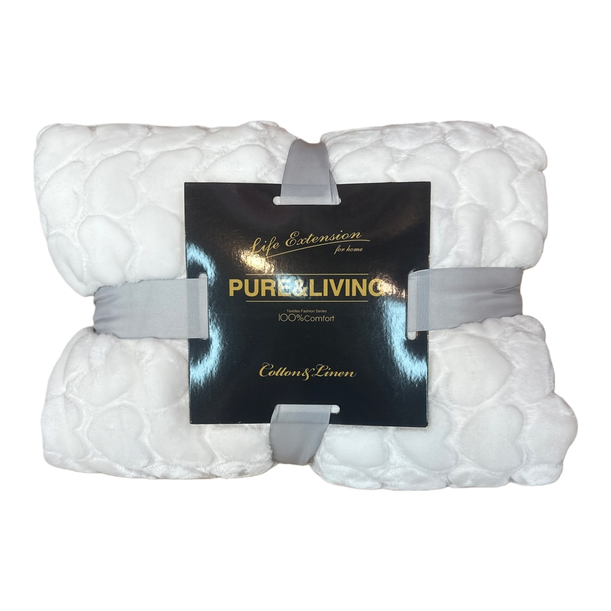White quilted blanket, skin-friendly, soft and warm winter quilt sheet, double air-conditioned quilt Item Picture