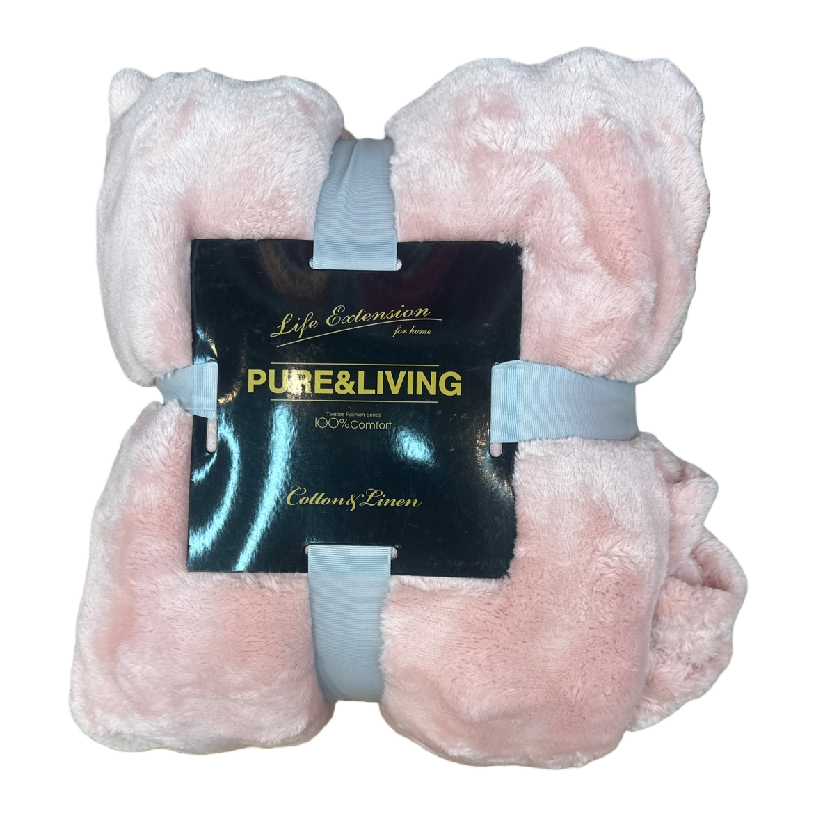 Manta de peluche rosa engrosamiento cálido dormitorio sofá cubierta manta de invierno Item Picture