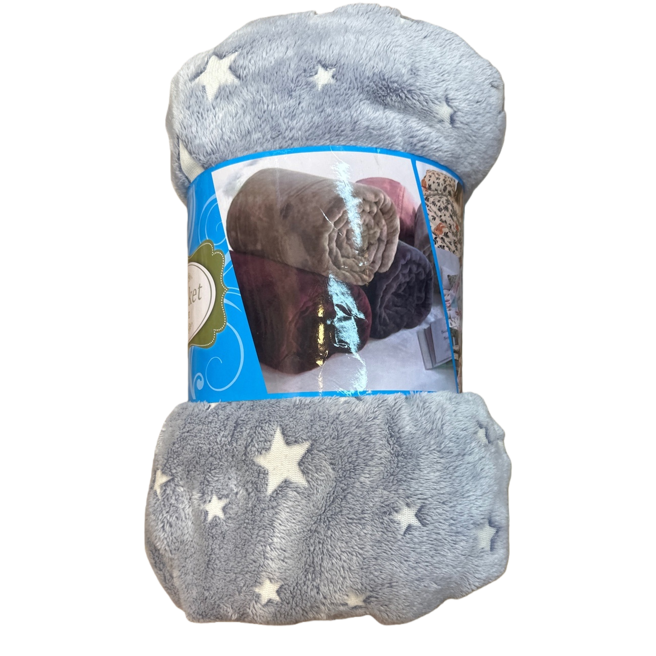 Thick and warm coral fleece blanket with double layers of fleece, 150x200cm Item Picture