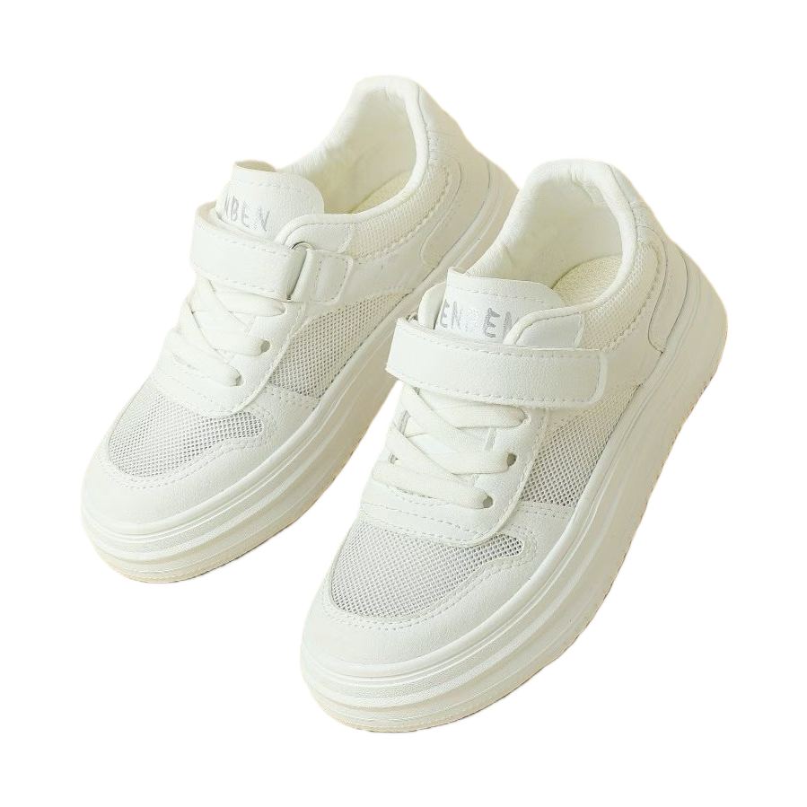 White sports shoes, breathable, lightweight and casual running shoes, suitable for both women and men Item Picture