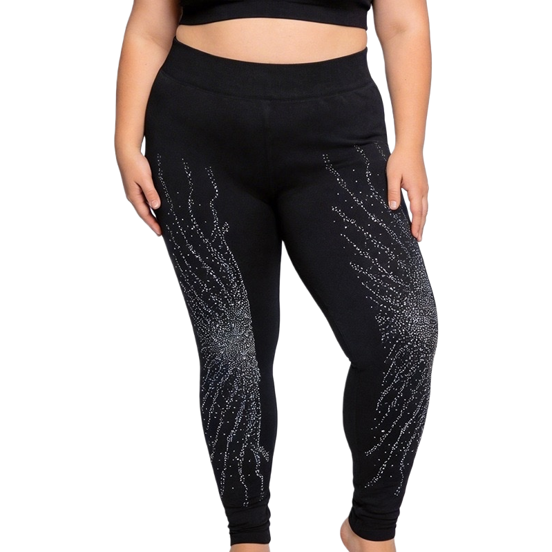 Black high-stretch skinny pants are slimming, form-fitting and versatile for women's autumn and winter leggings Item Picture