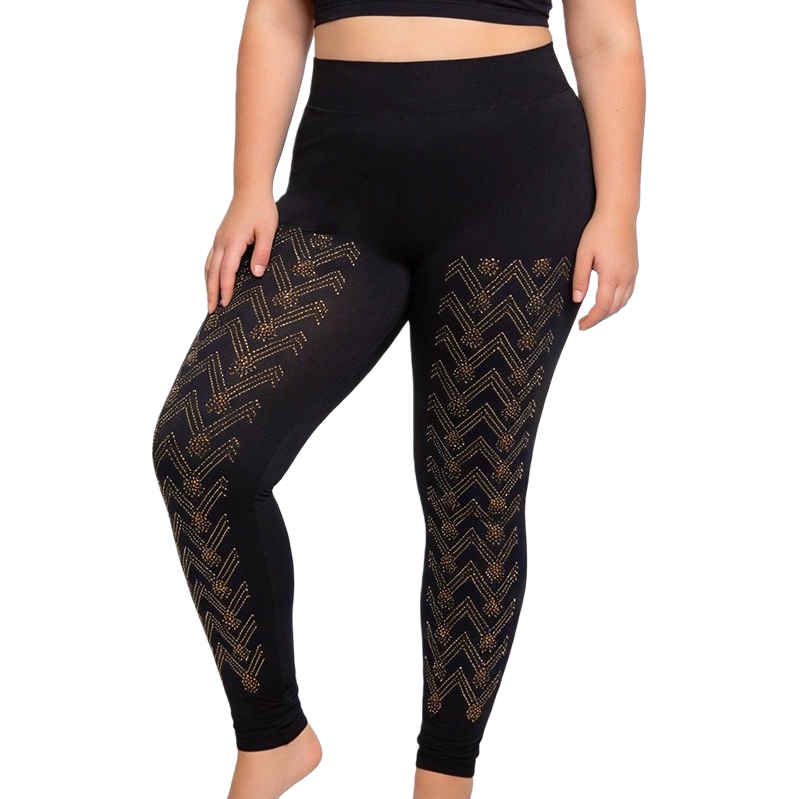 Black slightly elastic nine-inch tight pants for women, with a high waist, make the legs look long and have a smooth drape Item Picture
