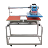 The TEJ-4060 pneumatic double-station heat transfer machine features automatic alignment, high efficiency, energy conservation, stability and durability Item Picture