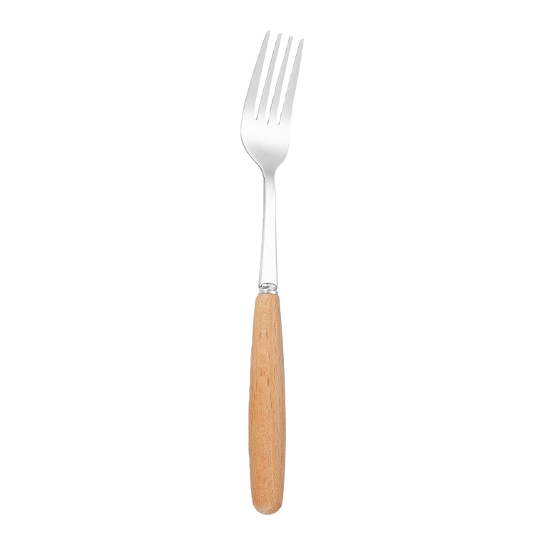 Stainless steel fork, home dining fork, Western fork, double-headed fork, 12cm Item Picture