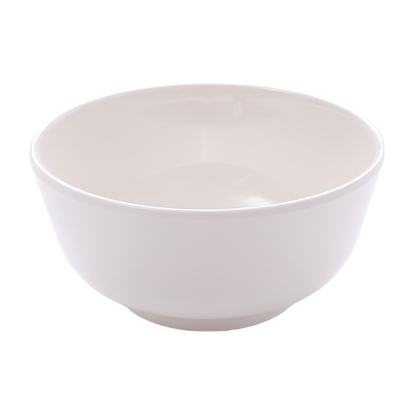 白色陶瓷碗+碗白底实物图