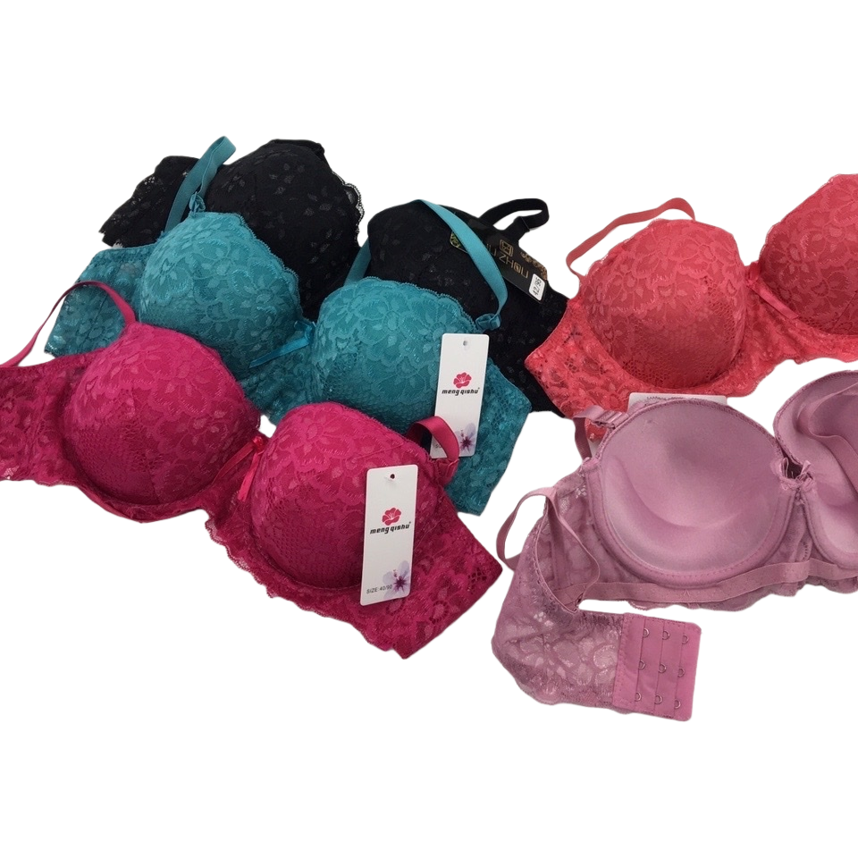Multi-color lace bras are fashionable women's underwear that are comfortable, breathable and adjustable Item Picture