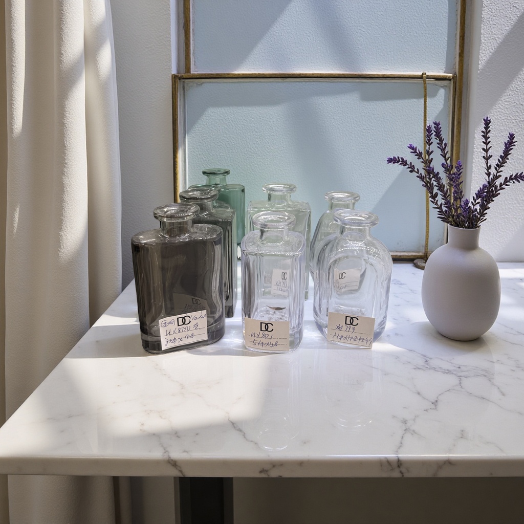 Glass bottles, high borosilicate heat-resistant sealed jars, household storage bottles, glass seasoning bottles Specification image