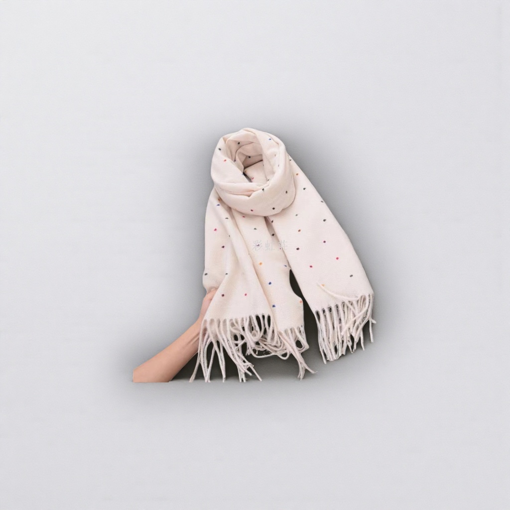 Algodón engrosado bufanda térmica hombre y mujer mismo estilo otoño-invierno varios métodos