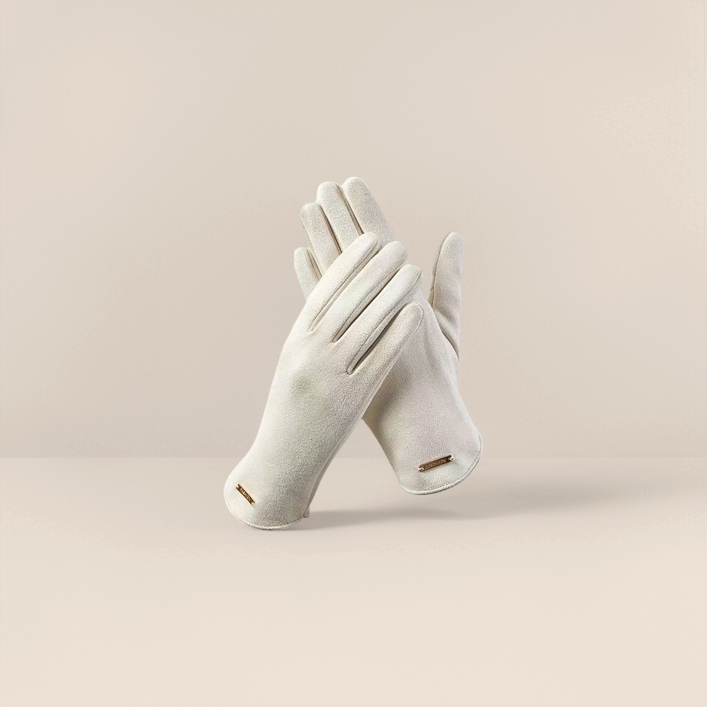 White pure cotton gloves for both men and women, anti-slip, breathable and daily warm gloves Application Scenario