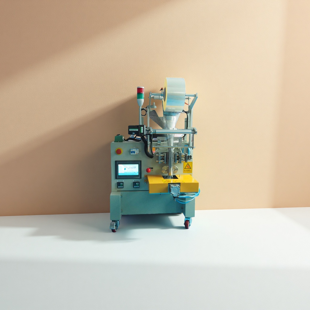 Manual feeding and packaging machine, fully automatic vertical powder and granule packaging equipment