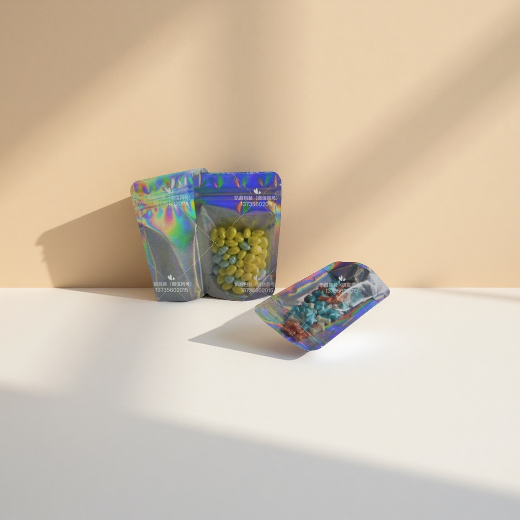 Explosion-proof zipper plastic self-sealing bags, plastic packaging bags, transparent plastic sealing bags Specification image