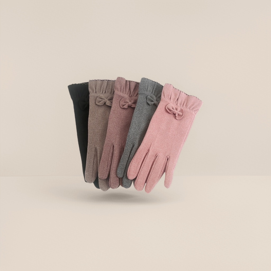 Pure cotton breathable hand gloves for both men and women, anti-slip and wear-resistant for daily commuting details Picture