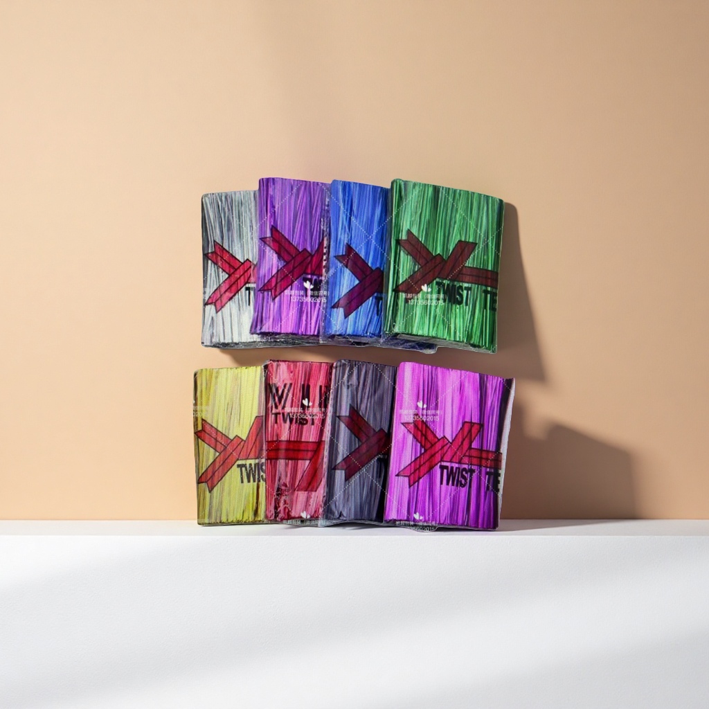 Colorful packaging bags, twisted tea bags, independent small bags for tea preservation, moisture-proof and portable design Specification image