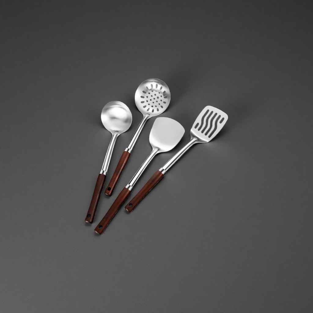 不锈钢厨房烹饪工具套装 多功能家用厨具组合
