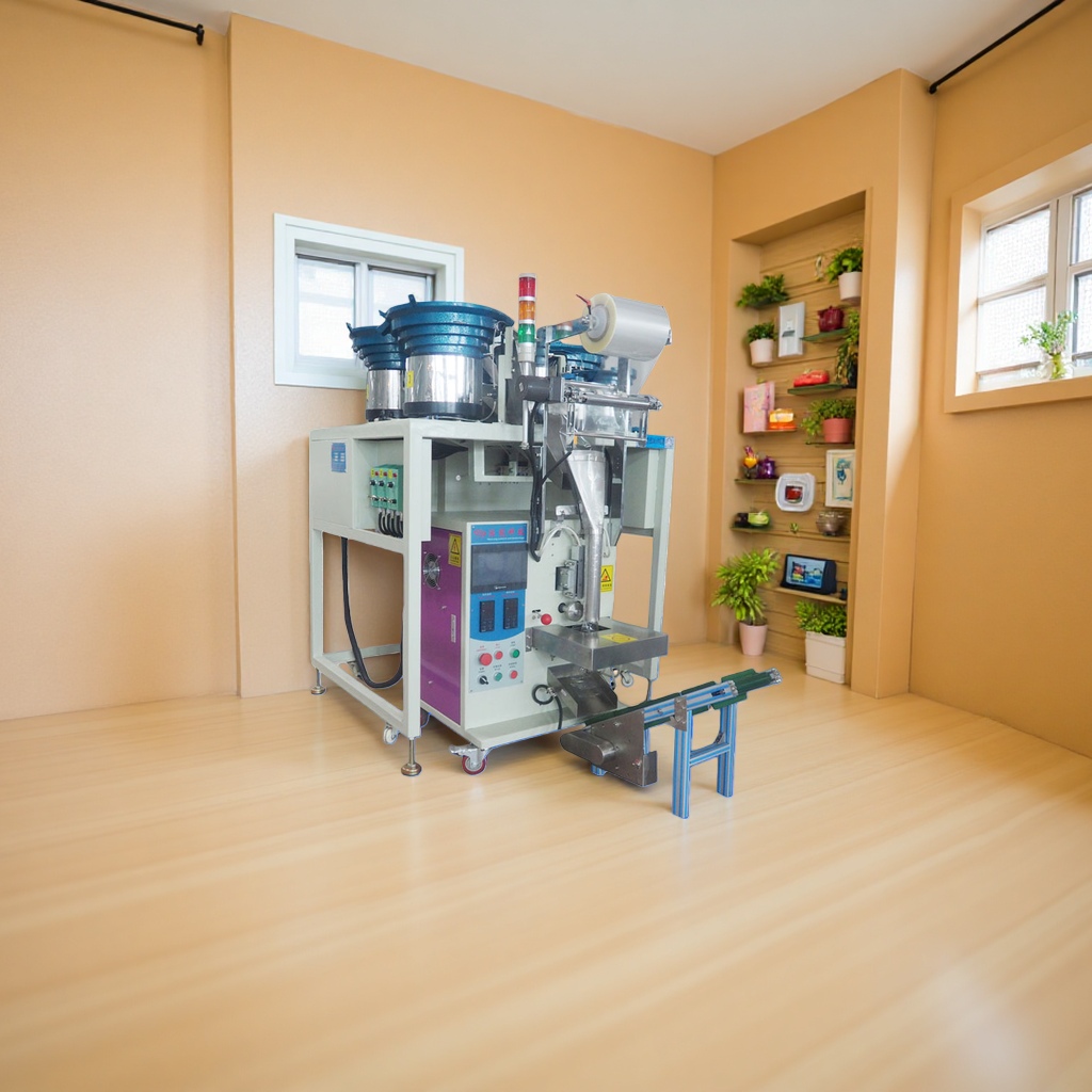 A small vertical fully automatic packaging machine for hardware accessories Specification image