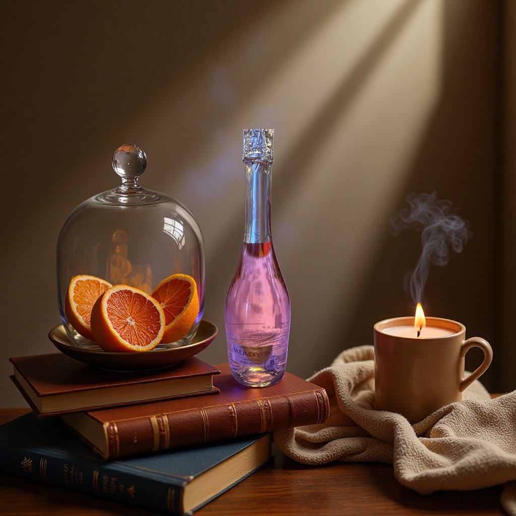 MUNDIVER pink sparkling wine bottle rose sparkling wine Specification image