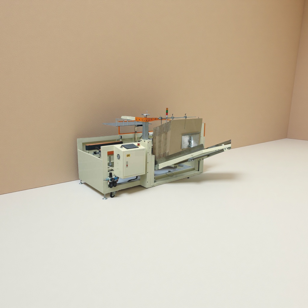 Fully automatic case opening machine, packaging equipment, carton forming and bottom sealing integrated machine