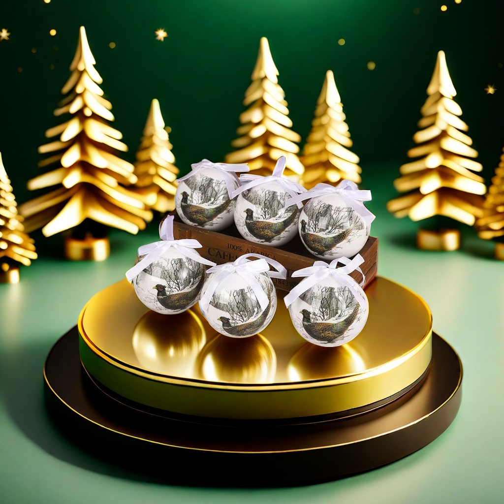 A 12-piece set of Christmas ball decorative glass frosted colored balls for festive home hanging