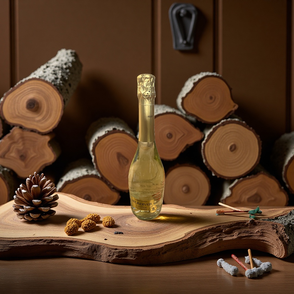 MUNDIVER champagne bottle sparkling wine