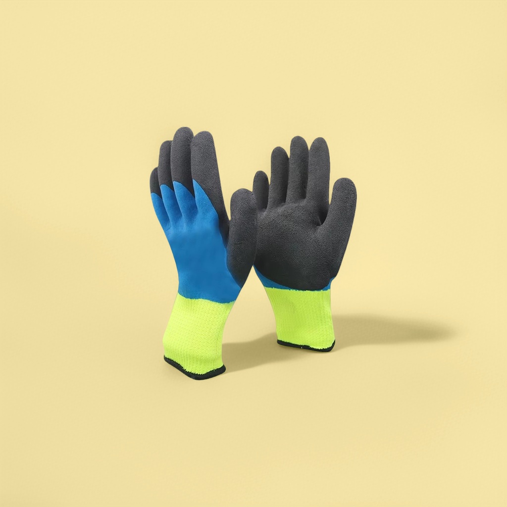 Thickened cowhide work gloves are anti-slip, wear-resistant and tear-resistant, specially designed for heavy-duty operations Specification image