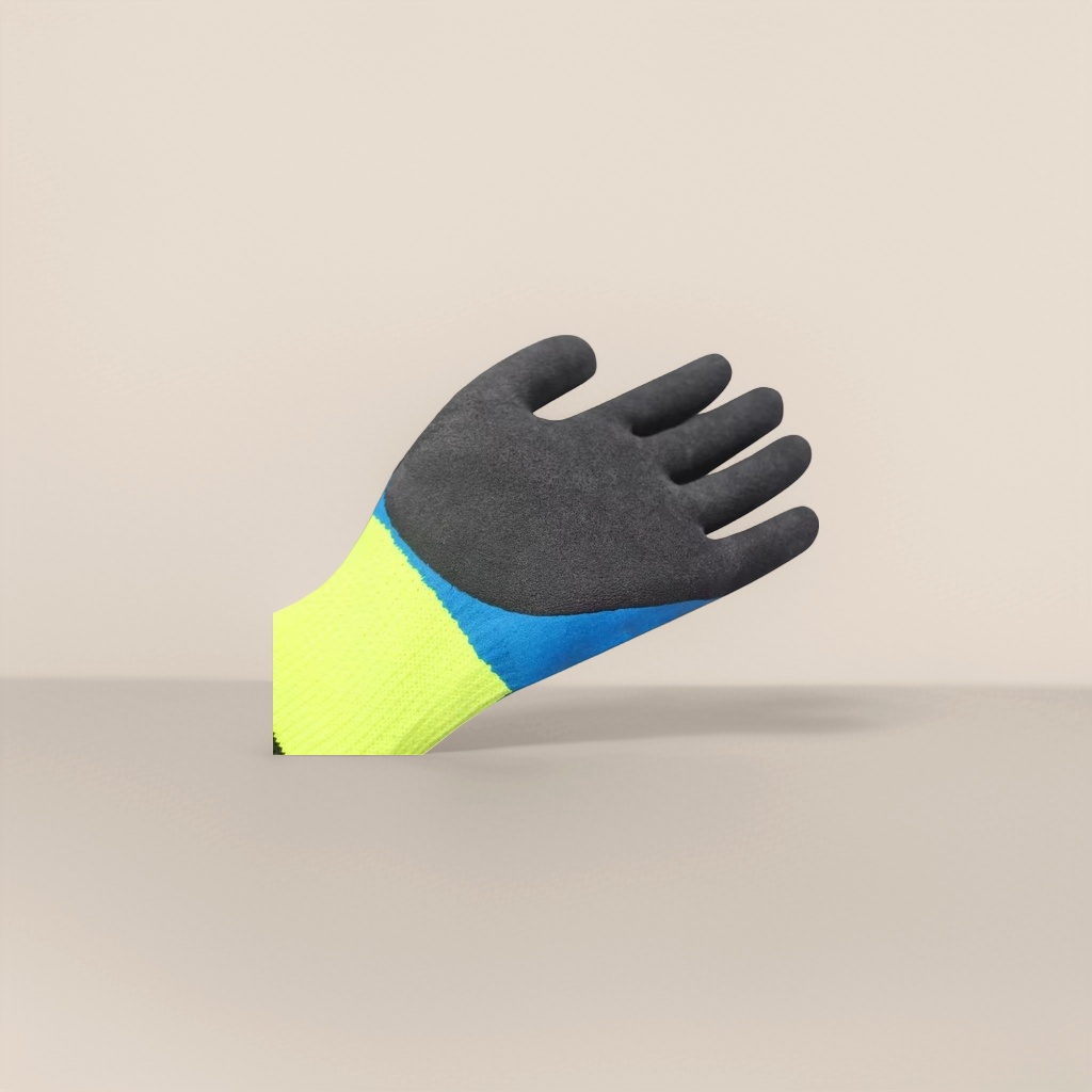 Thickened cowhide work gloves are anti-slip, wear-resistant and tear-resistant, specially designed for heavy-duty operations details Picture