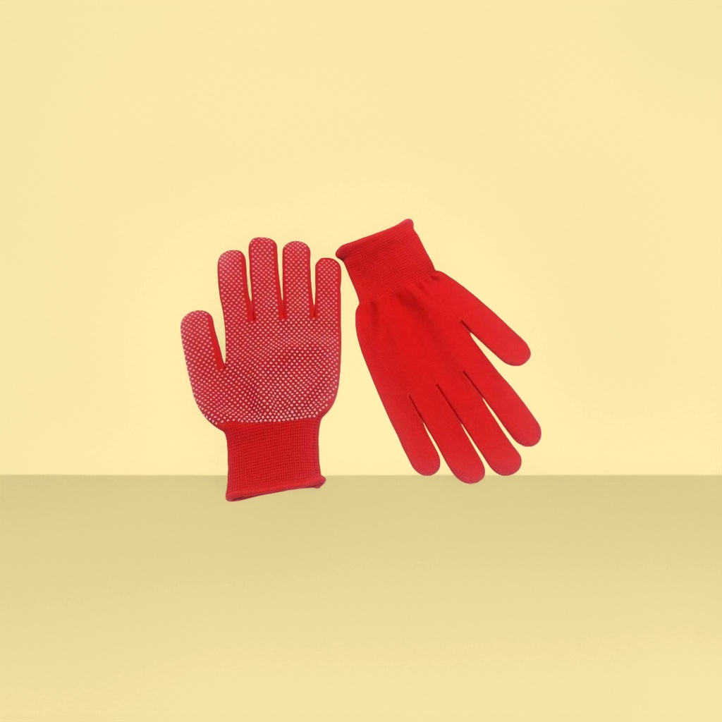 Purple anti-slip gloves, thickened and wear-resistant, suitable for both men and women, for work and household chores details Picture