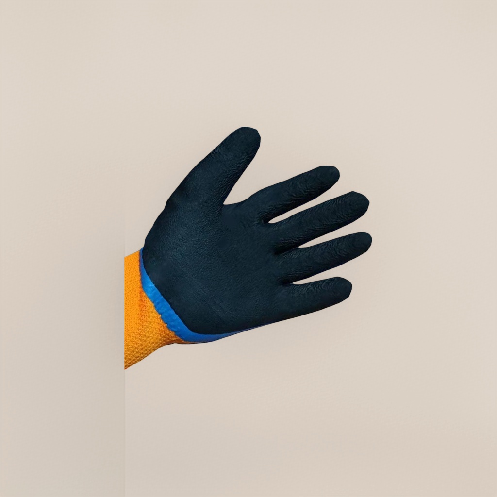 Thickened anti-slip and wear-resistant protective gloves for labor protection details Picture